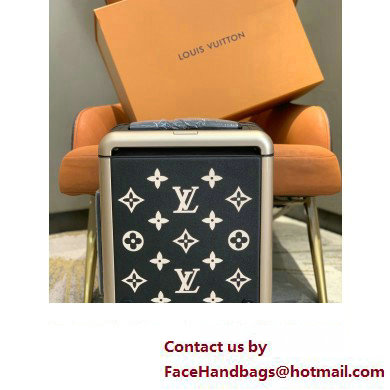 louis vuitton Horizon 55 SUITCASE M10256 Black/Beige 2024