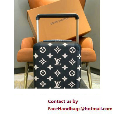 louis vuitton Horizon 55 SUITCASE M10256 Black/Beige 2024