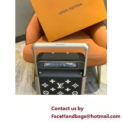 louis vuitton Horizon 55 SUITCASE M10256 Black/Beige 2024