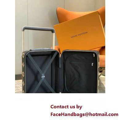 louis vuitton Horizon 55 SUITCASE M10256 Black/Beige 2024