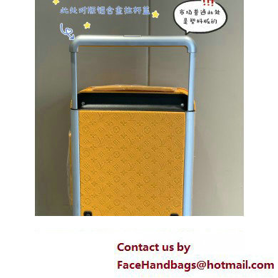 louis vuitton Horizon 55 SUITCASE M23630 jaune mat 2024