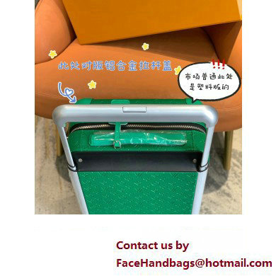 louis vuitton Horizon 55 SUITCASE M23633 green 2024