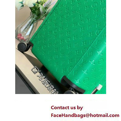 louis vuitton Horizon 55 SUITCASE M23633 green 2024