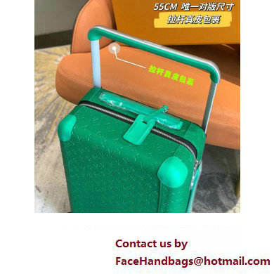 louis vuitton Horizon 55 SUITCASE M23633 green 2024