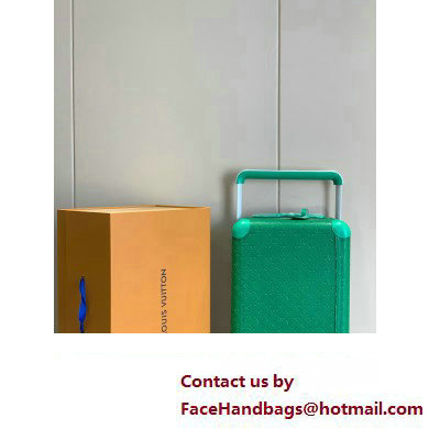 louis vuitton Horizon 55 SUITCASE M23633 green 2024