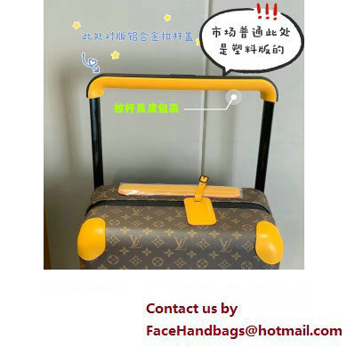 louis vuitton Horizon 55 SUITCASE M46762 jaune mat 2024