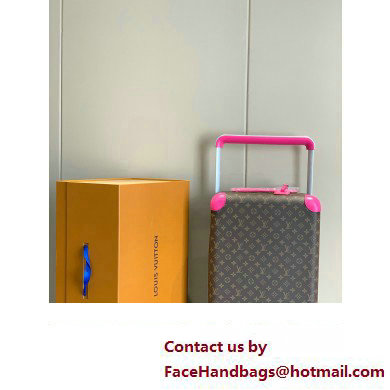 louis vuitton Horizon 55 SUITCASE M46778 fuchsia 2024