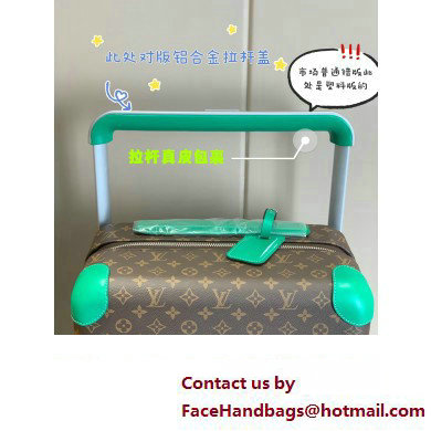 louis vuitton Horizon 55 SUITCASE M46781 green 2024