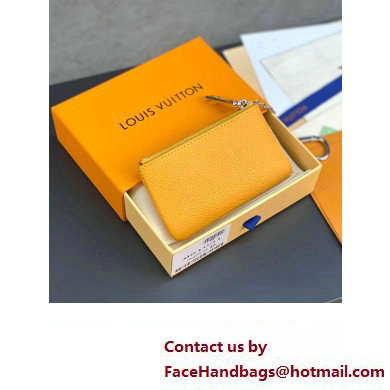 louis vuitton Key Pouch M81031 yellow 2023