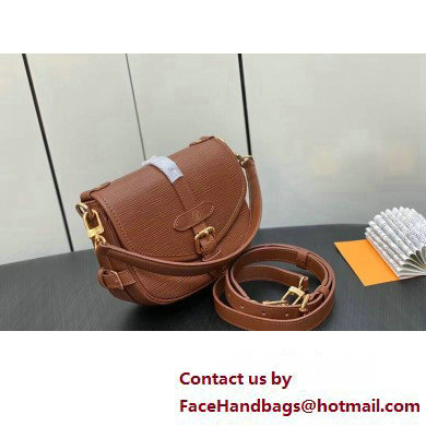 louis vuitton Saumur BB bag in EPI leather cognac M23470 2023