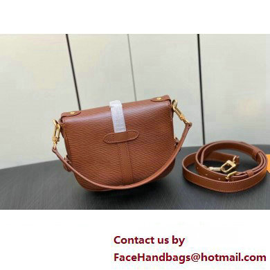 louis vuitton Saumur BB bag in EPI leather cognac M23470 2023