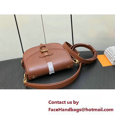 louis vuitton Saumur BB bag in EPI leather cognac M23470 2023