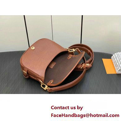 louis vuitton Saumur BB bag in EPI leather cognac M23470 2023