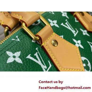 louis vuitton Speedy Bandouliere 25 bag GREEN M24423 2024