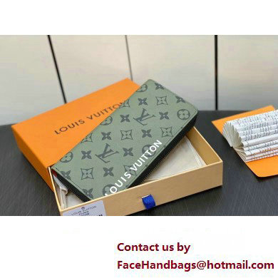 louis vuitton Zippy Vertical Wallet M82799 green 2023