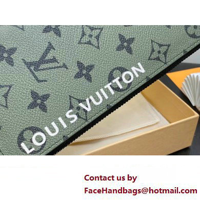 louis vuitton Zippy Vertical Wallet M82799 green 2023