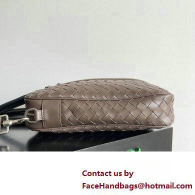 Bottega Veneta Large Intrecciato Briefcase Bag Light brown / Dark green