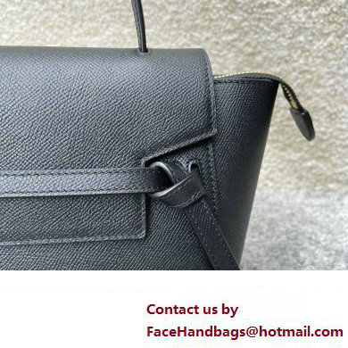 CelineNano Belt bag in grained calfskin black 2024