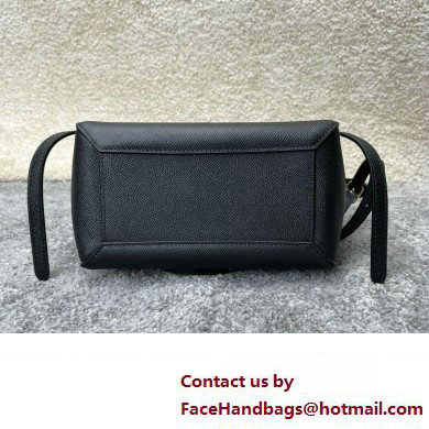 CelineNano Belt bag in grained calfskin black 2024