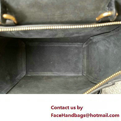 CelineNano Belt bag in grained calfskin black 2024