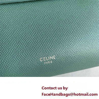 CelineNano Belt bag in grained calfskin green 06 2024