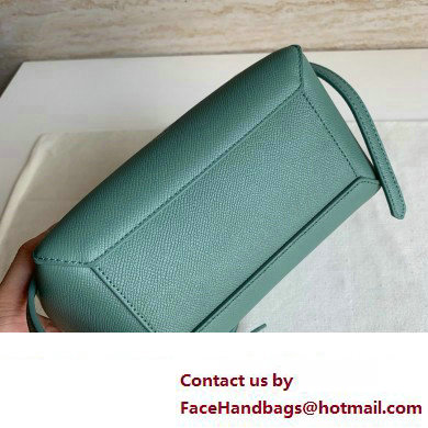 CelineNano Belt bag in grained calfskin green 06 2024