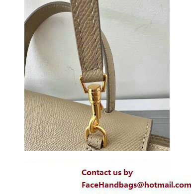 CelineNano Belt bag in grained calfskin khaki 2024