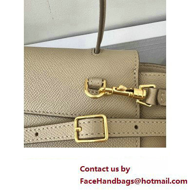 CelineNano Belt bag in grained calfskin khaki 2024