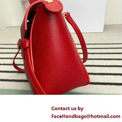 CelineNano Belt bag in grained calfskin red 2024