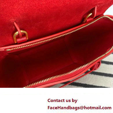 CelineNano Belt bag in grained calfskin red 2024