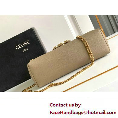 Celine Medium Victoire Bag in SUPPLE CALFSKIN ETOUPE 2024