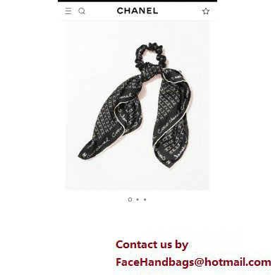 Chanel cc logo printed square scarf AA8028 2024