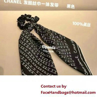 Chanel cc logo printed square scarf AA8028 2024