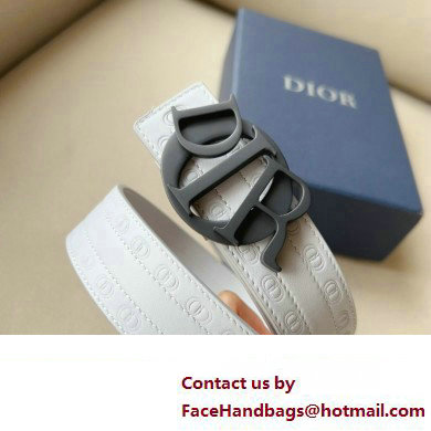 Dior Width 3.4cm Belt with Dior Charm Buckle 01 2024 - Click Image to Close