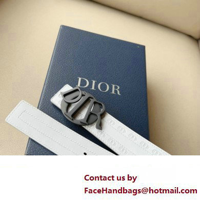 Dior Width 3.4cm Belt with Dior Charm Buckle 01 2024