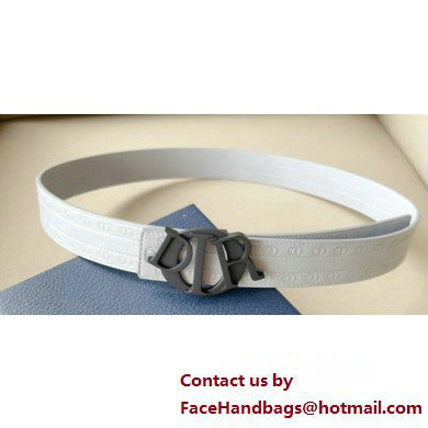 Dior Width 3.4cm Belt with Dior Charm Buckle 01 2024