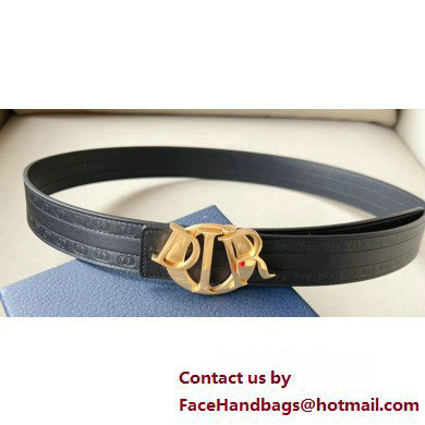 Dior Width 3.4cm Belt with Dior Charm Buckle 02 2024