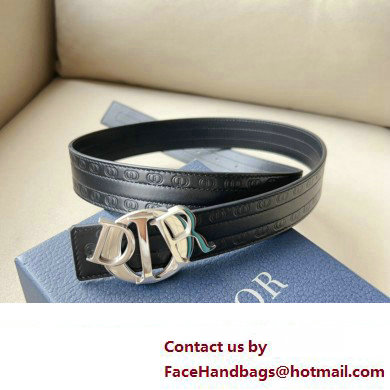 Dior Width 3.4cm Belt with Dior Charm Buckle 03 2024