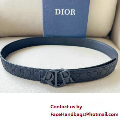 Dior Width 3.4cm Belt with Dior Charm Buckle 04 2024