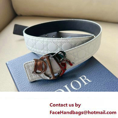 Dior Width 3.4cm Belt with Dior Charm Buckle 07 2024