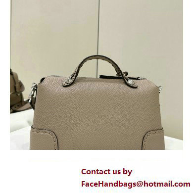 Fendi By The Way Medium Bag Dove gray Selleria with hand-sewn topstitches 2024 - Click Image to Close