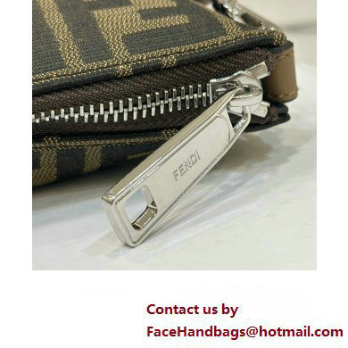 Fendi Mini After bag Brown FF fabric 2024