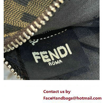 Fendi Mini After bag Brown FF fabric 2024