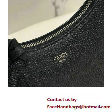 Fendi Mini Fendessence bag Black Selleria with 264 hand-sewn topstitches 2024