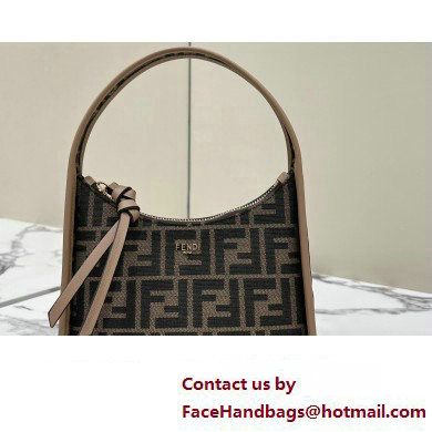 Fendi Mini Fendessence bag Brown FF fabric 2024