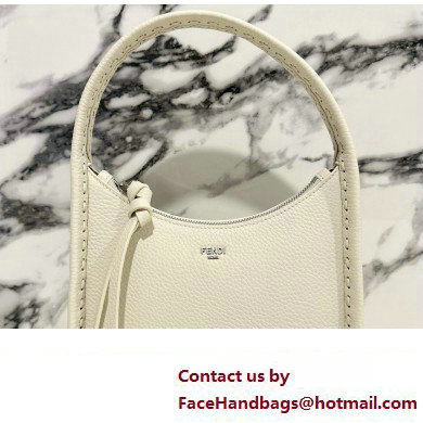 Fendi Mini Fendessence bag White Selleria with 264 hand-sewn topstitches 2024 - Click Image to Close