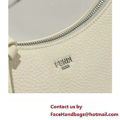 Fendi Mini Fendessence bag White Selleria with 264 hand-sewn topstitches 2024