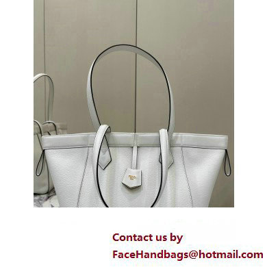 Fendi Origami Medium bag White leather that can be transformed 2024