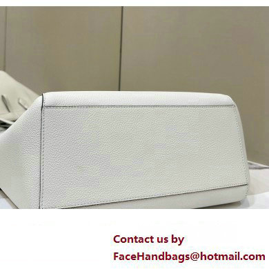 Fendi Origami Medium bag White leather that can be transformed 2024