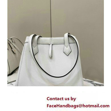 Fendi Origami Medium bag White leather that can be transformed 2024